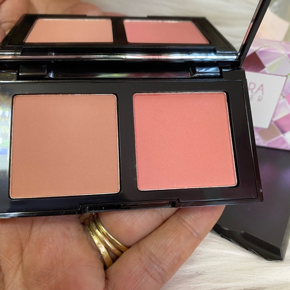 LAURA GELLER HI DEF DUO BLUSH PALETTE BLOOMING ROSE - Picture 8 of 8